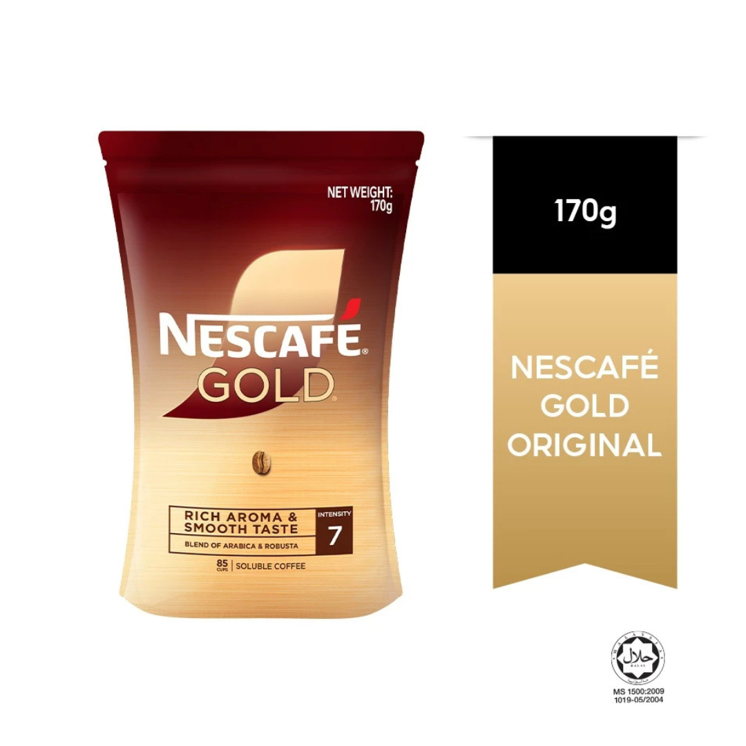 Untitled design NESCAFE Gold Instant Coffee Powder Refill Pack 170g - Image 1