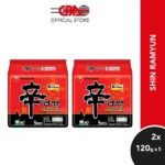 NONGSHIM SHIN Ramyun (5 x 120g) X2