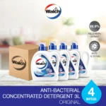 [Carton Deal] WALCH OXI Clean Anti-bacterial Concentrated Detergent Original 3L (4 Bottles)